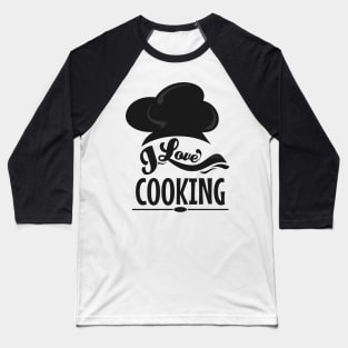 Love cooking, I heart cook Baseball T-Shirt